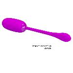 Віброяйце - Pretty Love Julius Vibrating Egg Purple - мініатюра 5