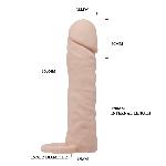 Насадка на член - Pretty Love Penis Sleeve Medium Flesh - мініатюра 4