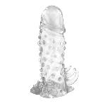 Насадка на член - Brave Man Penis Sleeve Clear - мініатюра 6