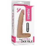 Насадка для подвійного проникнення - The Ultra Soft Double Vibrating 7" - мініатюра 7