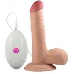 Реалістичний вібратор - The Ultra Soft Dude Vibrating 7.5" - мініатюра 3