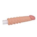 Насадка на член - Pleasure X-Tender Penis Sleeve Add 2" Flesh - мініатюра 2