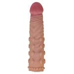 Насадка на член - Pleasure X-Tender Penis Sleeve Add 2" Flesh - мініатюра 3