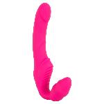 Страпон - Vibrating Strapless Strap-On - мініатюра 4