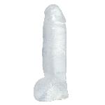 Фалоімітатор - Crystal Clear Big Dong - мініатюра 2