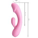 Вібратор - Pretty Love Ron Vibrator Pink - мініатюра 5