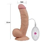 Реалістичний вібратор - The Ultra Soft Dude Vibrating 8.5" - мініатюра 5