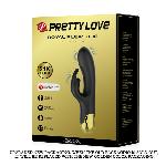 Вібратор - Pretty Love Royal Pleasure Double Pleasure Black - мініатюра 2