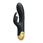 Вібратор - Pretty Love Royal Pleasure Double Pleasure Black - мініатюра 7