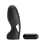 Насадка на палець - Pretty Love Alan Finger Vibrator Black - мініатюра 6