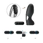 Насадка на палець - Pretty Love Alan Finger Vibrator Black - мініатюра 9