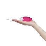 Віброяйце - IJOY Rechargeable Remote Control Egg Pink - мініатюра 3