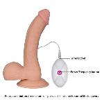 Реалістичний вібратор - The Ultra Soft Dude Vibrating 8.8" - мініатюра 2