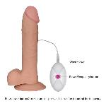 Реалістичний вібратор - The Ultra Soft Dude Vibrating 9" - мініатюра 2