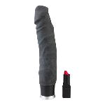 Вібратор - Nature Skin Big Vibe Black - мініатюра 6