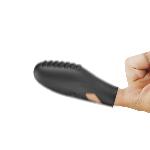 Насадка на палець - Pretty Love Gilo Finger Vibrator Black - мініатюра 3