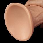 Фалоімітатор - King-Sized Realistic Curved Dildo 9.5" Flesh - мініатюра 2