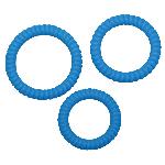 Набір ерекційних кілець - Lust 3 Blue - мініатюра 2