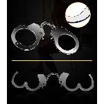 Наручники - Fetish Pleasure Metal Hand Cuffs - мініатюра 3
