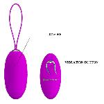 Віброяйце - Pretty Love Jacqueline Vibrating Egg Purple - мініатюра 3
