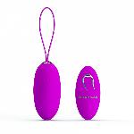 Віброяйце - Pretty Love Jacqueline Vibrating Egg Purple - мініатюра 5