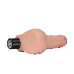 Реалістичний вібратор - Real Softee Vibrator With Balls 8" - мініатюра 8