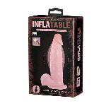 Вібратор - Inflatable Dong, 19 см - мініатюра 2