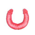 Двосторонній фалоімітатор - Double Dong Pink, 14" - мініатюра 7
