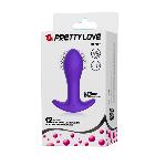 Анальна пробка - Pretty Love Morton Anal Plug Purple - мініатюра 3