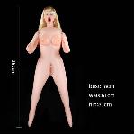 Надувна секс лялька - Silicone Boobie Super Love Doll - мініатюра 4