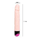 Вібратор - Colorful Sex Experience Flesh, 23,3 см - мініатюра 7