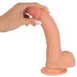 Фалоімітатор з мошонкою - Realistixxx Real Lover Medium - мініатюра 4