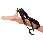 Чоловічий страпон - Strap-On Silicone Sleeve Medium - мініатюра 3