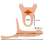 Чоловічий страпон - Strap-On Silicone Sleeve Medium - мініатюра 5