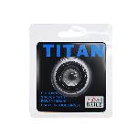 Ерекційне кільце - Titan Cock Ring Blue - мініатюра 2