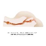 Мастурбатор - Passion Lady Juicy Peach Vibrating Masurbator - мініатюра 10