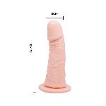 Страпон - Ultra Passionate Harness Vibrating, 15 см - мініатюра 8