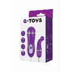 Віброяйце Toyfa A-Toys, ABS пластик, фіолетове, ø 1,4 см - мініатюра 3