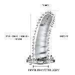 Насадка на член - Brave Man Penis Sleeve Clear - мініатюра 2