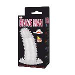 Насадка на член - Brave Man Penis Sleeve Clear - мініатюра 4