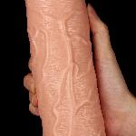Фалоімітатор - King-Sized Realistic Long Dildo 11" Flesh - мініатюра 4