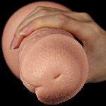 Фалоімітатор - King-Sized Realistic Long Dildo 11" Flesh - мініатюра 5