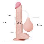 Фалоімітатор - Squirt Extreme Dildo 11" Flesh - мініатюра 4