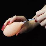 Фалоімітатор - Soft Ejaculation Cock With Ball 8" - мініатюра 2