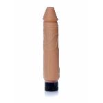 Вібратор - Real Skin Multispeed Flesh, 22 см - мініатюра 4