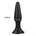 Анальна пробка - Lure Me Butt Plug S Black - мініатюра 2