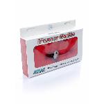 Наручники - Fetish Boss Series Furry Cuffs Red - мініатюра 4