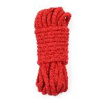 Мотузка - Fetish Bondage Rope Red, 10 м - мініатюра 2