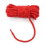 Мотузка - Fetish Bondage Rope Red, 10 м - мініатюра 3