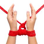 Мотузка - Fetish Bondage Rope Red, 10 м - мініатюра 6
